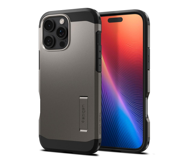 Spigen Tough Armor Mag Magsafe do iPhone 16 Pro Gunmetal - 1279660 - zdjęcie